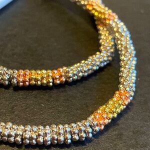 Luxe Tri-Color Mini Popcorn Bracelet